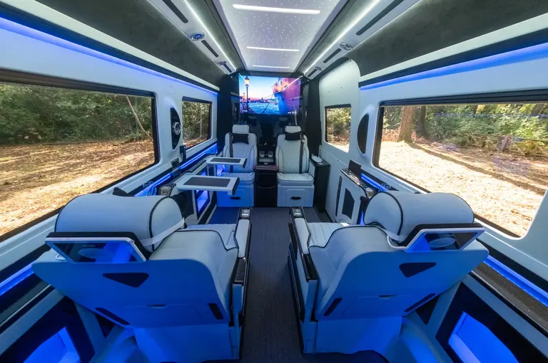 Comfortable private transfer seats